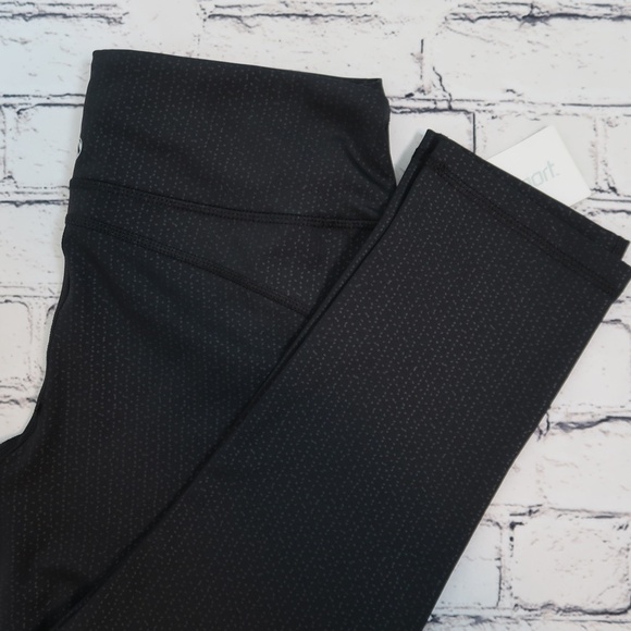 NWT Marika sport Leggings Medium 8-10 Black‎ - Picture 4 of 15